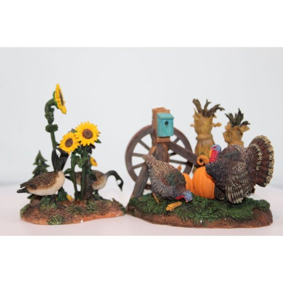 Dept 56  Village Accessory - Turkeys/Geese in the Field - Picture 2 of 8